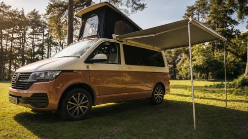 Oakley – Premium VW T6.1 Campervan 2021 — Hefdak, slaapplaatsen voor 4 personen