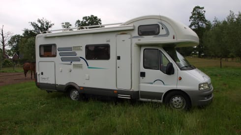 Spacious and family-friendly Hymer 644 GT motorhome