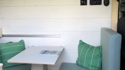 Off-grid campervan