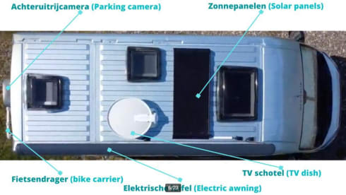 Westfalia Luxury Adventure Bus Camper with Bus Biker