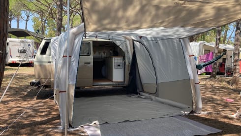 Lille – T3 Bully with power steering 85,000km beautiful extension with awning all inclusive.