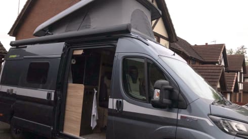 The Van – 4 berth Hymer campervan from 2018
