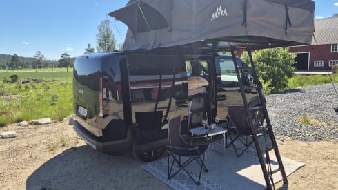 Molly – Electrische Campervan Kia Pv 5.    Inclusief BRANDSTOFKOSTEN(stroom)
