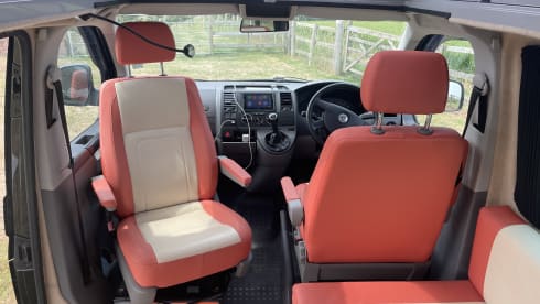 2 person T5 VW Transporter 2014 custom conversion