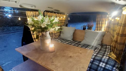 GERTY – Heated -  pop top - off grid cute campervan  - insurance incl in price !