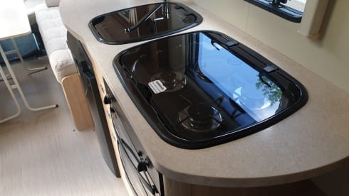 Wunderschönes, modernes, stilvolles 4-Bett-Wohnmobil zum Mieten!