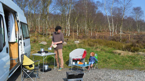 Iris – Quirky campervan designed for couples, families or anyone