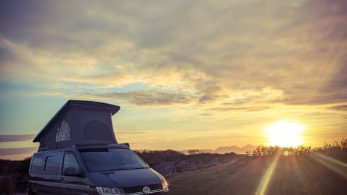 4 berth Volkswagen campervan from 2021