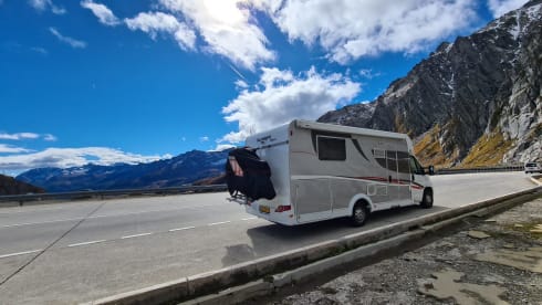 4 person camper Fiat Ducato Sunlight T69