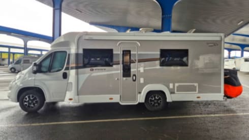 4 berth Fiat elddis encore motorhome