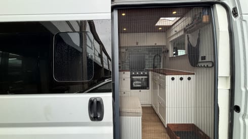 Accogliente camper autosufficiente