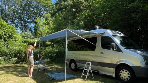 Bertha – Self-built Camper for 2 people