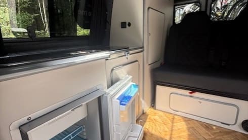 4 berth Volkswagen campervan from 2014