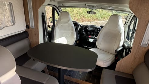 Fiat Ducato Rollerteam 2020  – 4p Roller Team semi-integrated uit 2020