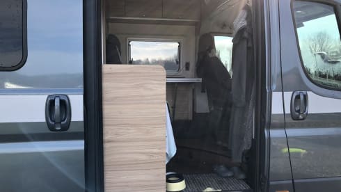 The Van – 4 berth Hymer campervan from 2018