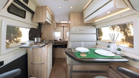 Giottivan 540 compact en gemakkelijk te hanteren