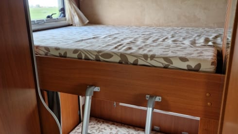 Fiat Mc Louis - 4 pers. camper with bunk bed and alcove
