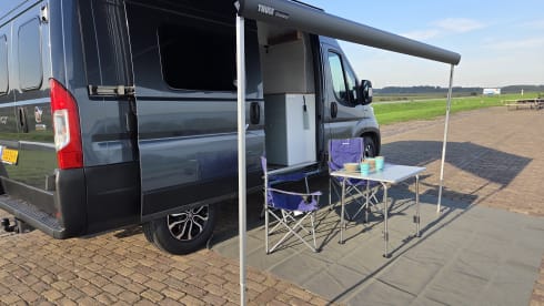 Jouw eigen huisje op wielen – Zweisitziger Fiat-Bus aus dem Jahr 2019