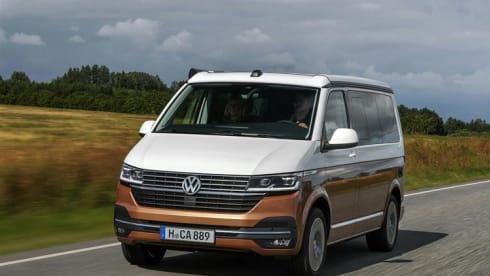 VW California automatic, full option, 2021 with surfboard holder