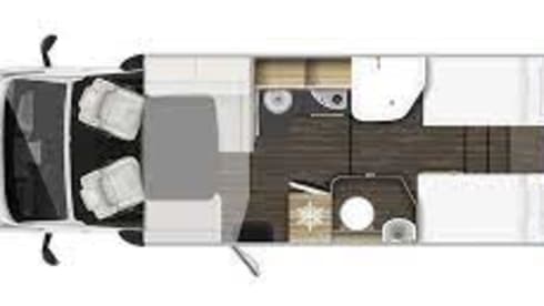 Zefiro 685 Automatic 5 berth – 2023 Roller Team Zefiro 685 Auto Five berth 