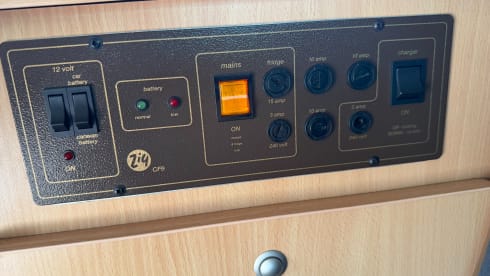 4 berth Mazda campervan from 2017