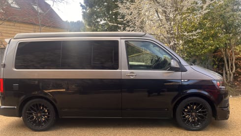 4 berth Volkswagen campervan from 2018