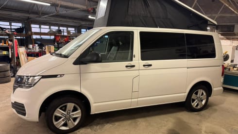 Snow White  – 4 berth Volkswagen campervan from 2020
