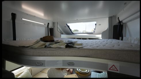 White pearl – 5p Ford semi-integrated uit 2026