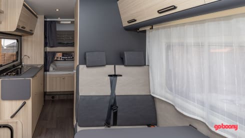 Spacious new family camper