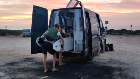 Bolt – Rent our self-build bus for 2 (or 3) people