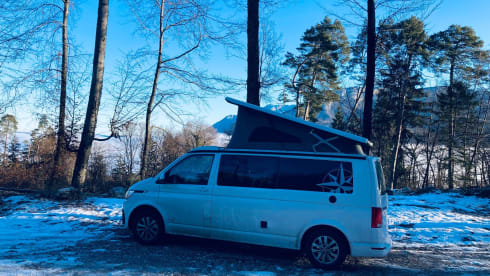 Van – Camper verhuur T6.1 Kepler Six Westafalia 6 zitplaatsen grijze kaart