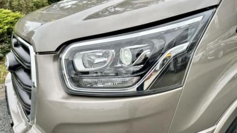 Go explore – Luxury camper with automatic transmission and 170 hp, full of options