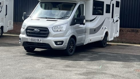 6 berth Roller Team bus from 2023