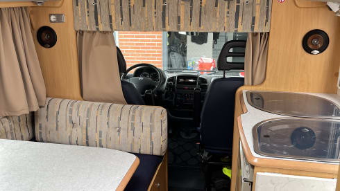 Cozy mobile home for 4 people! Quadrupeds allowed