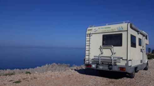 Fiat Ducato Adriatik 2.5D overcab motorhome San Vito Lo Capo