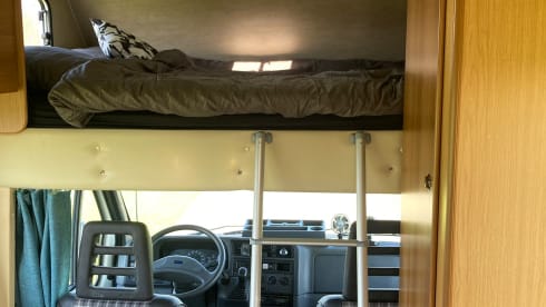 Fiat Ducato motorhome, 6 persons