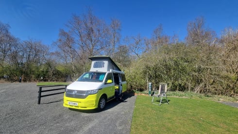 Sunshine  – 4berth T6.1 VW. Insurance included.