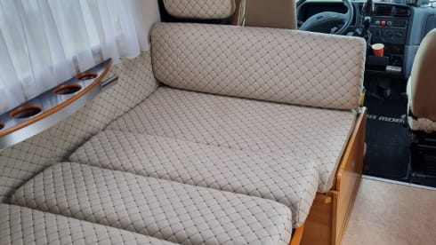 Fiat Ducato Eura Mobil Camper. – 4p Bürstner semi-integrated from 2003