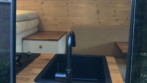 Vrijheid – 2p VW Crafter bus from 2014, complete, spacious and cozy