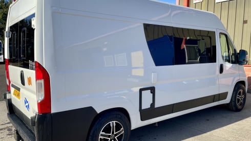 Four berth 4 seat Campervan