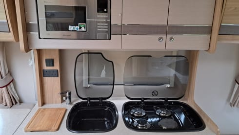 Lennon – 4 berth Motorhome - spacious and suitable for families in all seasons