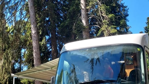 Toedeledokie  – Neat, warm Fiat integral camper, 4p 