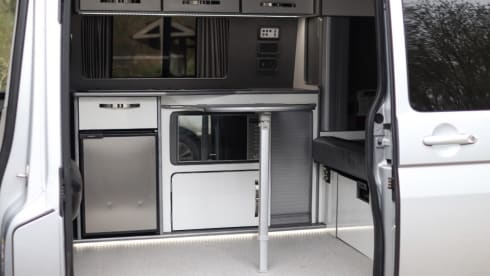 4 berth Volkswagen campervan from 2017