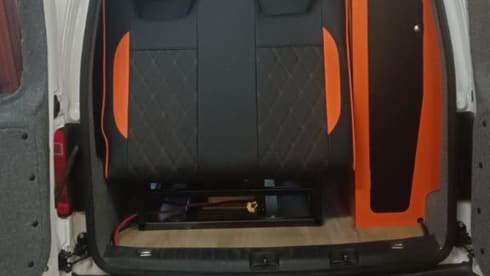 Volkswagen Caddy – 2p Volkswagen campervan uit 2018