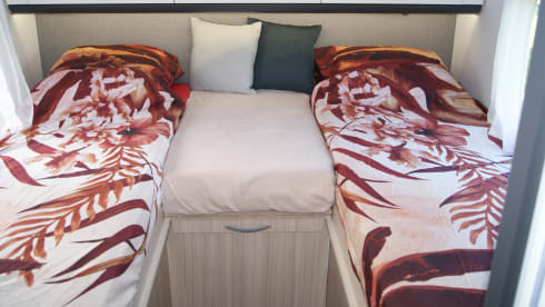FreeLiving – AUTOMATIC with level system, extra long beds. ALSO WINTER