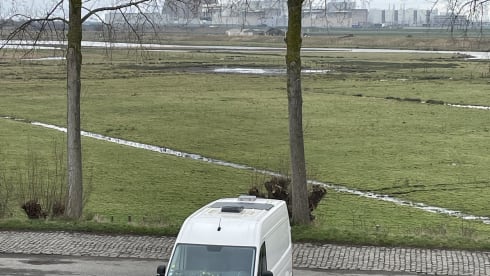 Blanche – 2p Volkswagen bus uit 2020