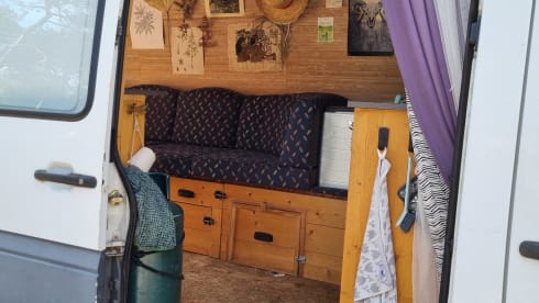 Tortuga – 2p Mercedes-Benz campervan uit 1997