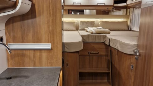 Luxury Carthago semi-integrated from 2022 - 2 pers