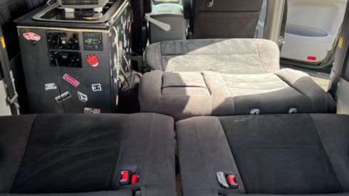 4 berth Toyota campervan from 2008