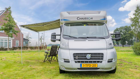 Camper met sfeer – 4 Person Chausson half integral